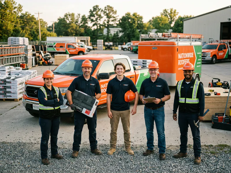 Natiowide Roofers - roof installation in Newport News near me